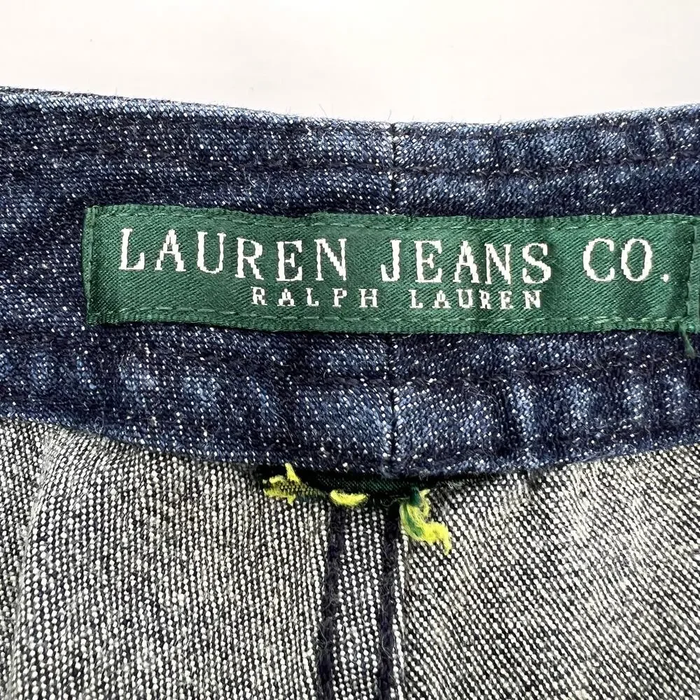 Vintage Womens Lauren Ralph Lauren Jeans Co. Stretch Jean Dark Wash 2XL **READ**